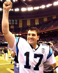 Panthers QB Jake Delhomme